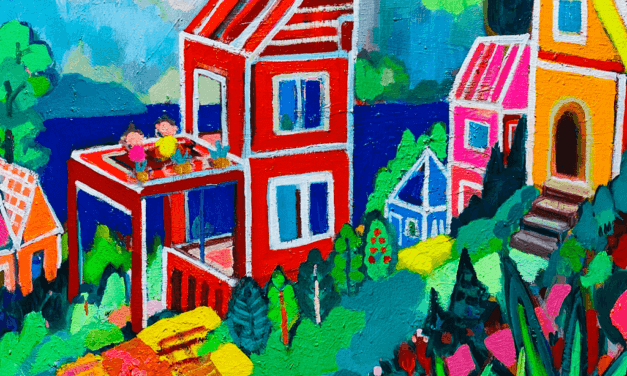 WORKS | 38x45cm | oil x wood panel | 2021 #art