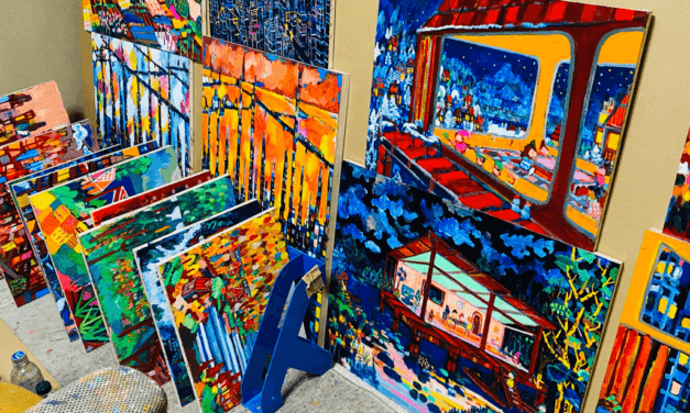 WORKS | oil x wood panel | 2021 #art