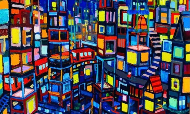 WORKS | 38x45cm | oil x wood panel | 2021 #art