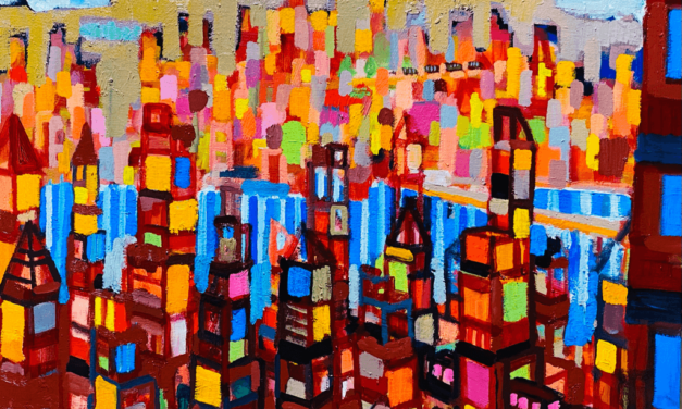 WORKS | 38x45cm | oil x wood panel | 2021 #oilpaint