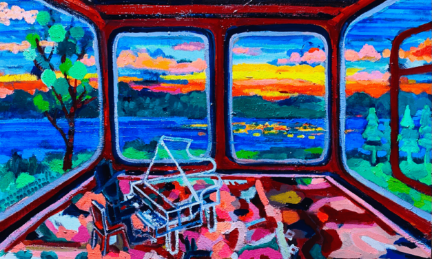 WORKS | 41x53cm | oil x wood panel | 2021 #landscape