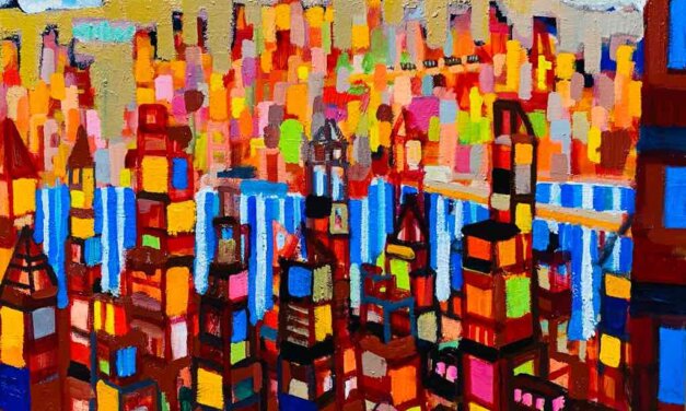 WORKS | 38x45cm | oil x wood panel | 2021 #landscape