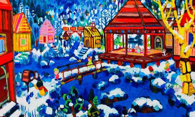 WORKS | 60x72cm | oil x wood panel | 2021 #landscape