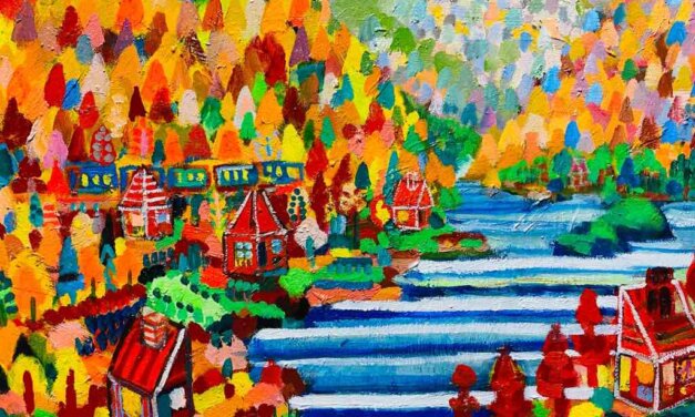 WORKS | 31x41cm | oil x wood panel | 2021 #landscape