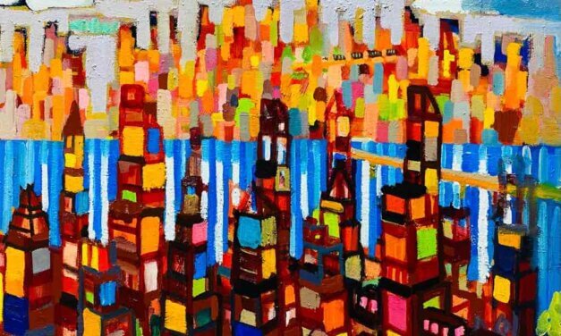 WORKS | 38x45cm | oil x wood panel | 2021 #landscape