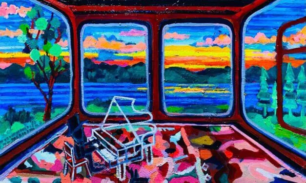 WORKS | 41x53cm | oil x wood panel | 2021 #landscape