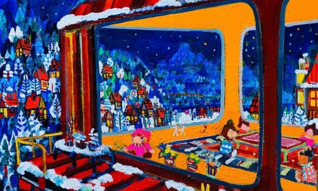 WORKS | 41x53cm | oil x wood panel | 2021 #dog