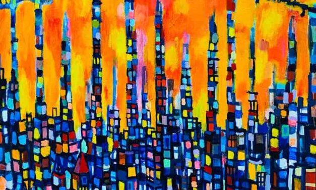 WORKS | 72x53cm | oil x wood panel | 2021 #landscape