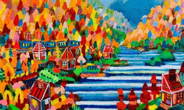 WORKS | 31x41cm | oil x wood panel | 2021 #landscape