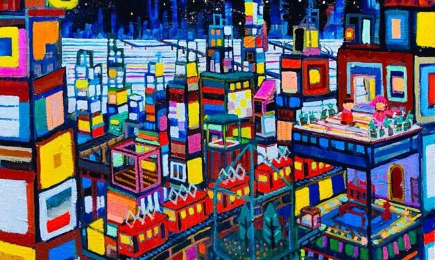 WORKS | 53x65cm | oil x wood panel | 2021 #landscape