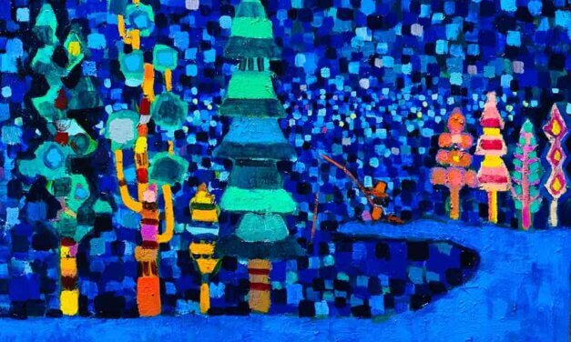 WORKS | 31x41cm | oil x wood panel | 2021 #landscape