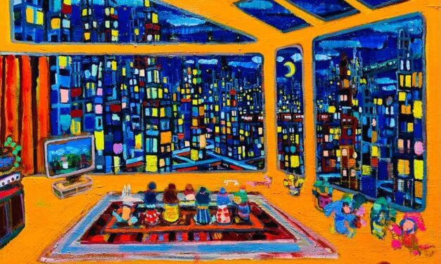 WORKS | 60x72cm | oil x wood panel | 2021 #landscape