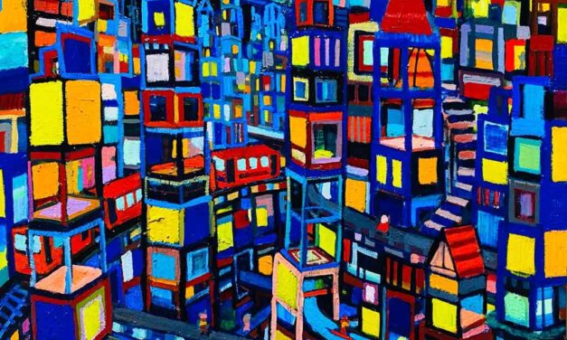 WORKS | 38x45cm | oil x wood panel | 2021 #landscape