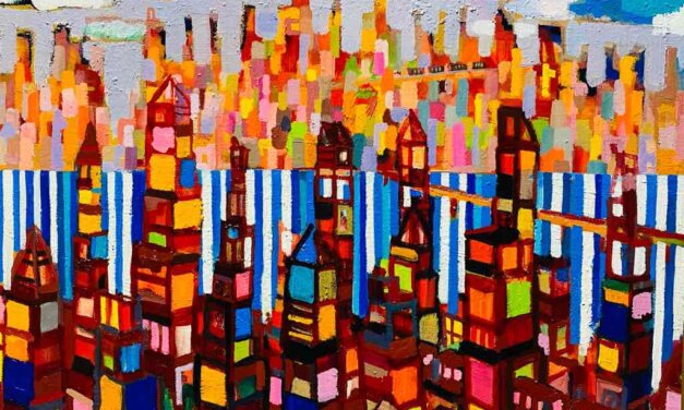 WORKS | 38x45cm | oil x wood panel | 2021 #landscape