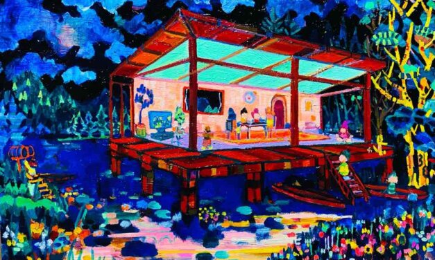 WORKS | 53x65cm | oil x wood panel | 2021 #city