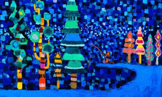 WORKS | 31x41cm | oil x wood panel | 2021 #city