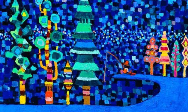 WORKS | 31x41cm | oil x wood panel | 2021 #fisher