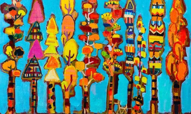 WORKS | 53x72cm | oil x wood panel | 2021 #autumn