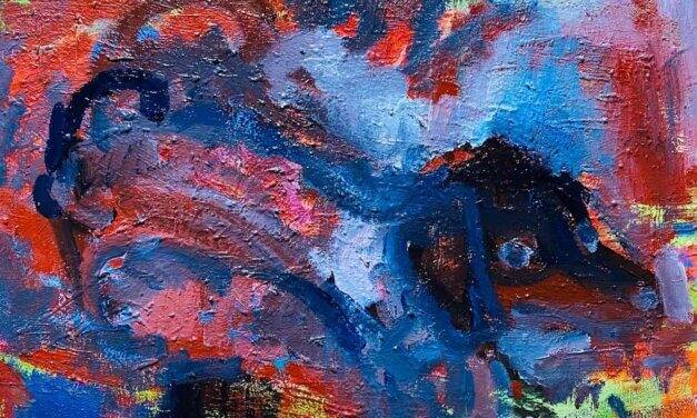 WORKS | 31x41cm | oil x wood panel | 2021 #dog