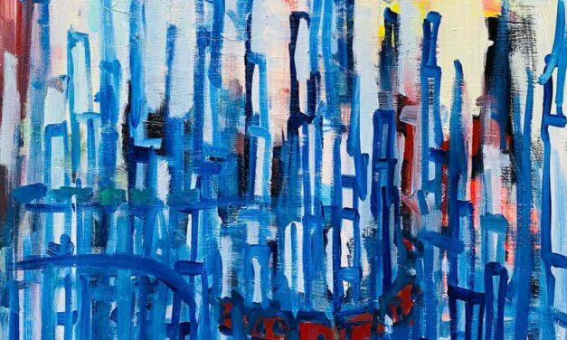 WORKS | 65x53cm | oil x wood panel | 2021 #city