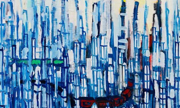 WORKS | 65x53cm | oil x wood panel | 2021 #landscape