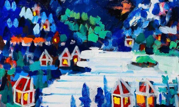 WORKS | 38x45cm | oil x wood panel | 2021