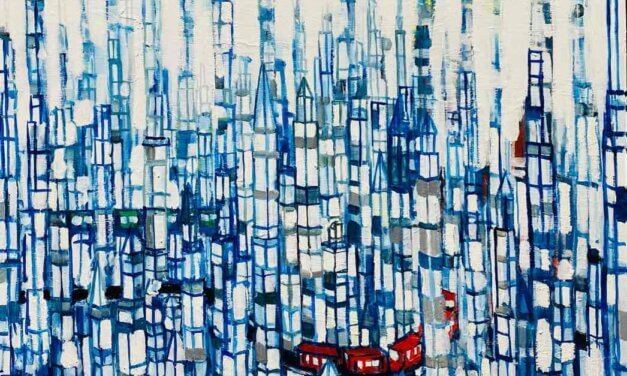 WORKS | 65x53cm | oil x wood panel | 2021 #city