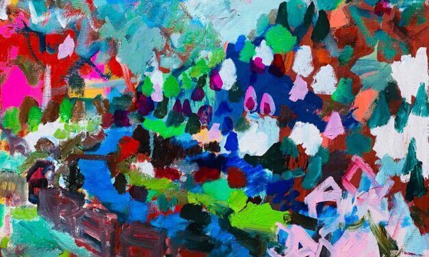 WORKS | 53x65cm | oil x wood panel | 2022 #landscape