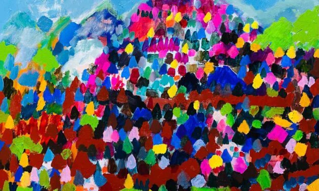 WORKS | 53x65cm | oil x wood panel | 2022 #landscape