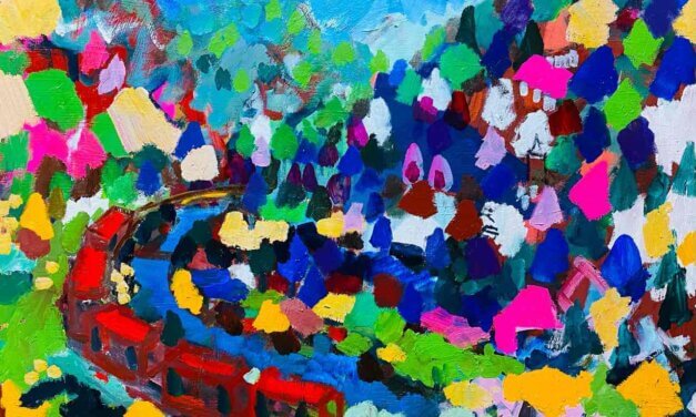 WORKS | 53x65cm | oil x wood panel | 2022 #landscape