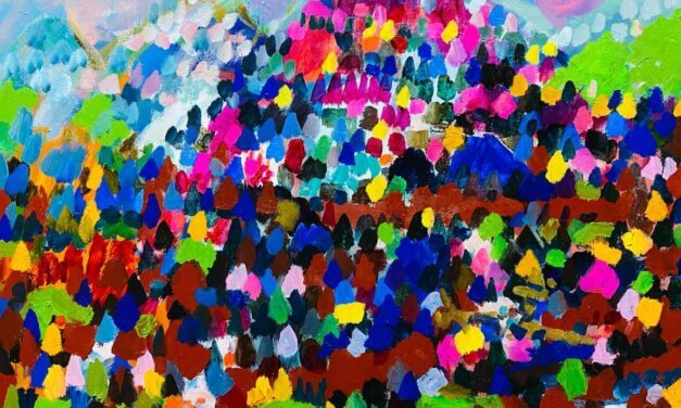 WORKS | 53x65cm | oil x wood panel | 2022 #landscape