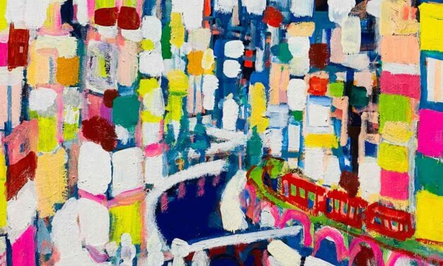 WORKS | 38x45cm | oil x wood panel | 2022 #landscape