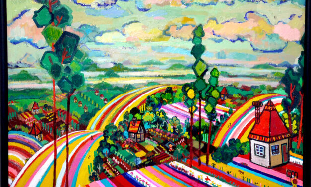 ON SALE | flower garden | 53 x 65 cm | oil x canvas | 2018 | GALLERY TAGBOAT | JAPAN #Art