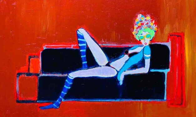 WORKS | 53x72cm | oil x wood panel | 2022