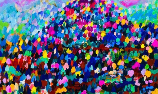 WORKS | 53x65cm | oil x wood panel | 2022 #landscape