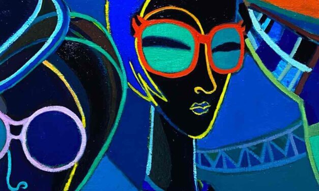 NEW | CITY WALKERS | 45x38cm | oil x canvas board | 2022 #landscape