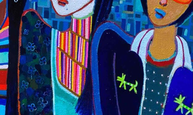 NEW | City walkers | 53x45cm | oil x canvas | 2018-2022 #art