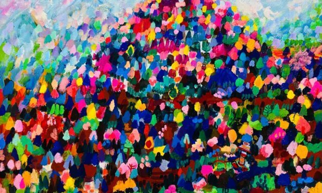 WORKS | 53x65cm | oil x wood panel | 2022 #landscape