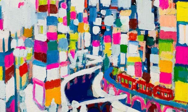 WORKS | 38x45cm | oil x wood panel | 2022