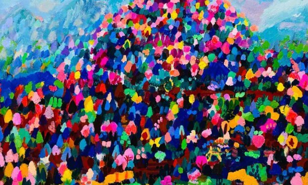 WORKS | 53x65cm | oil x wood panel | 2022 #landscape