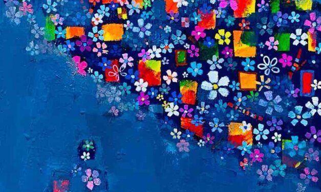 WORKS | 53x33cm | oil x wood panel | 2022 #cherryblossoms