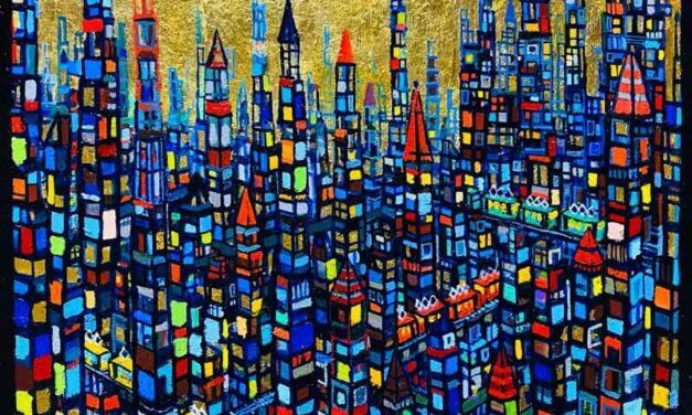 WORKS | 38x45cm | oil x wood panel | 2022 #landscape