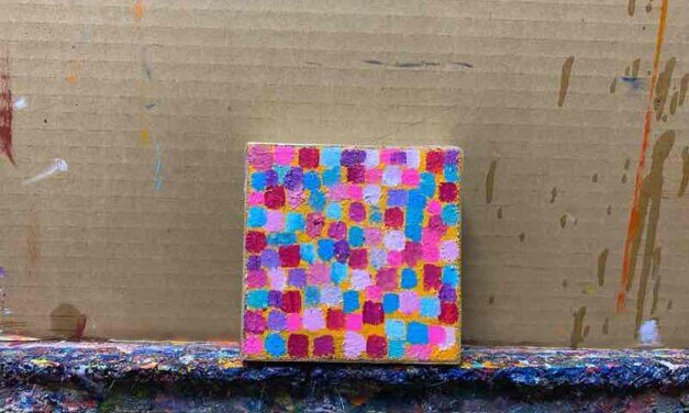 WORKS | 10x10cm | oil x canvas | 2022 #springcolour