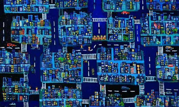 WORKS | 30x40cm | oil x canvas | 2022 #city
