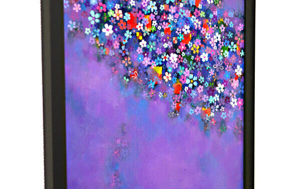 ON SALE | Cherry blossoms | 45x27cm | oil x wood panel | 2022 #tagboat