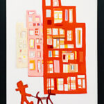 ON SALE | Building | 53x41cm | oil x wood panel | 2020 #tagboat