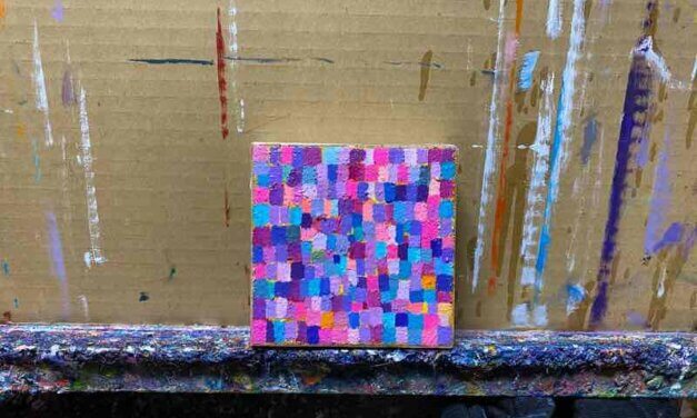 WORKS | 10x10cm | oil x canvas | 2022 #CHERRYBLOSSOMS