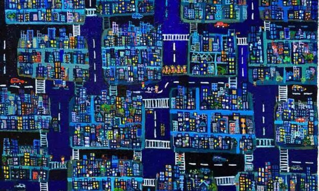 WORKS | 30x40cm | oil x canvas | 2022 #city