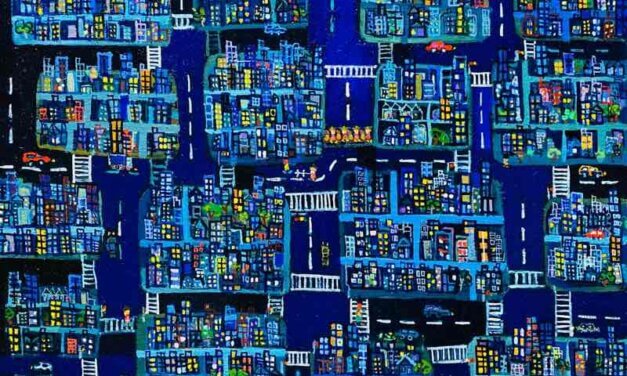 WORKS | 30x40cm | oil x canvas | 2022 #city