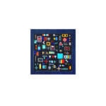 ON SALE | small ornaments | 10x10cm | oil x canvas | 2022 #artsticker